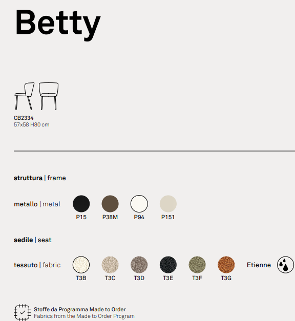 Scaun Betty Cb 2334 5