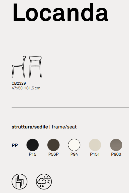 Scaun Locanda Cb 2329 4