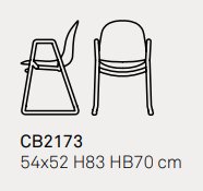 Scaun Academy CB2173 2