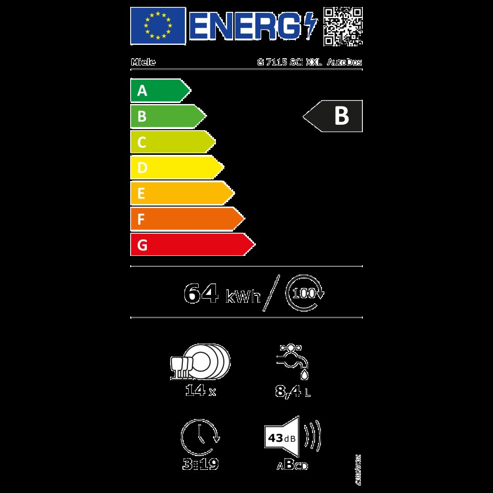 Masina de spalat vase incorporabila Miele G 7115 SCi 4