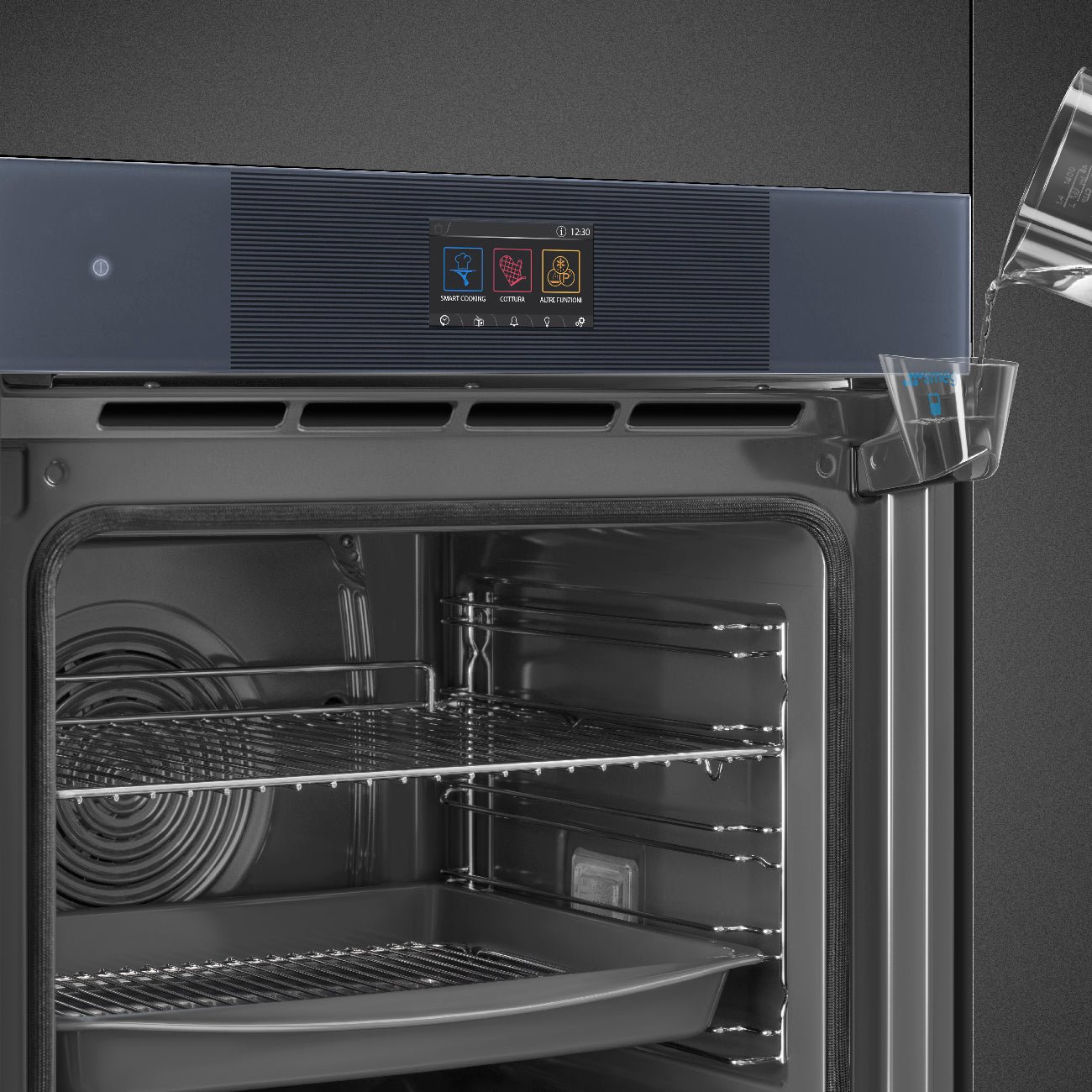 Cuptor electric incorporabil Smeg SOP6104S2PG 2