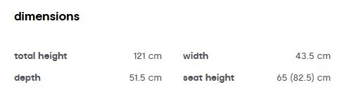 Scaun de bar BASIL  CS2233 3