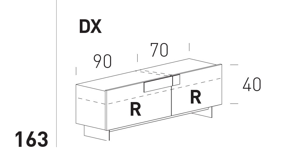 Comoda de living Ginevra 15