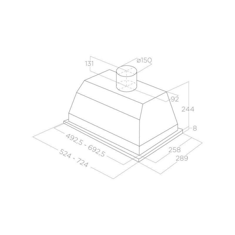 Hota incorporabila Elica PRF0165624 3