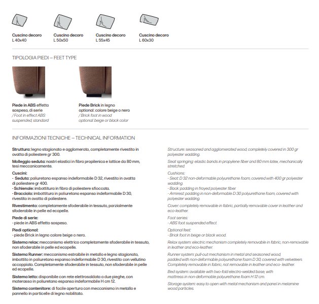 Canapea Swing Tender 70