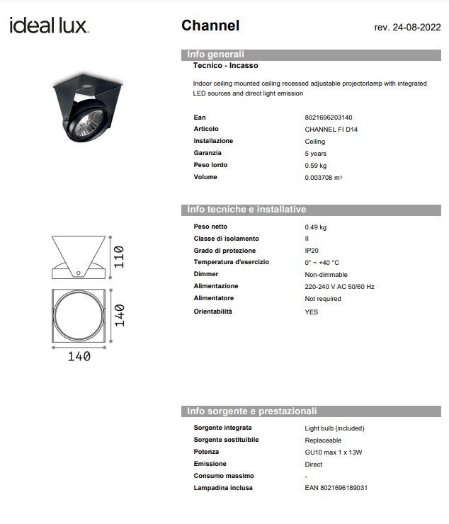 Spot Channel fi d14 3