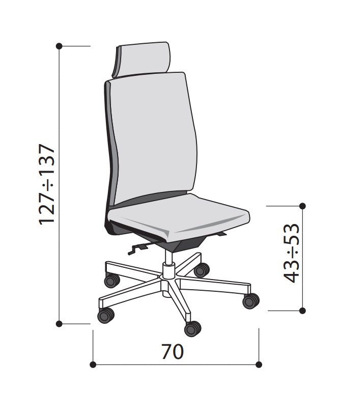 Scaun de birou Hello 19