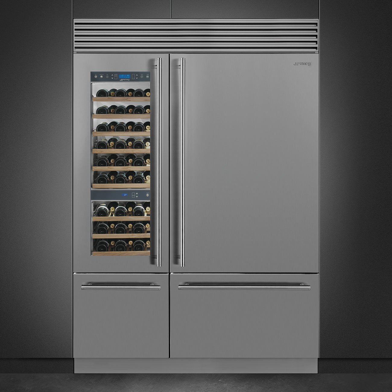 Combina frigorifica Smeg RF396RSIX 4