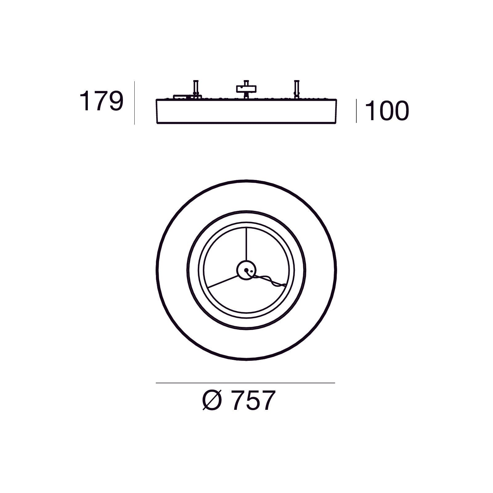 Stilnovo Plafonieră Saturn - Iluminat Interior Modern 3