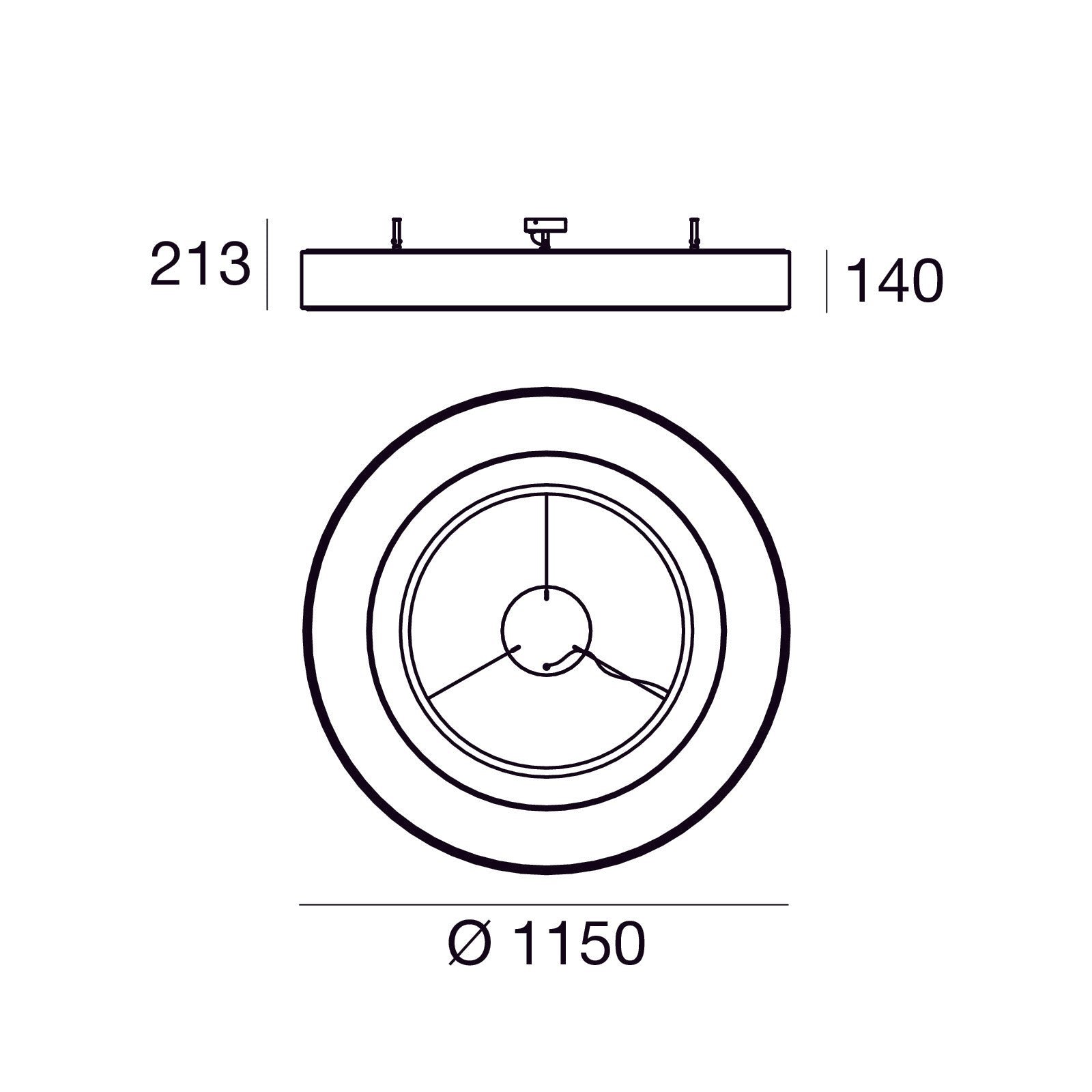 Stilnovo Plafonieră Saturn - Iluminat Interior Modern 4