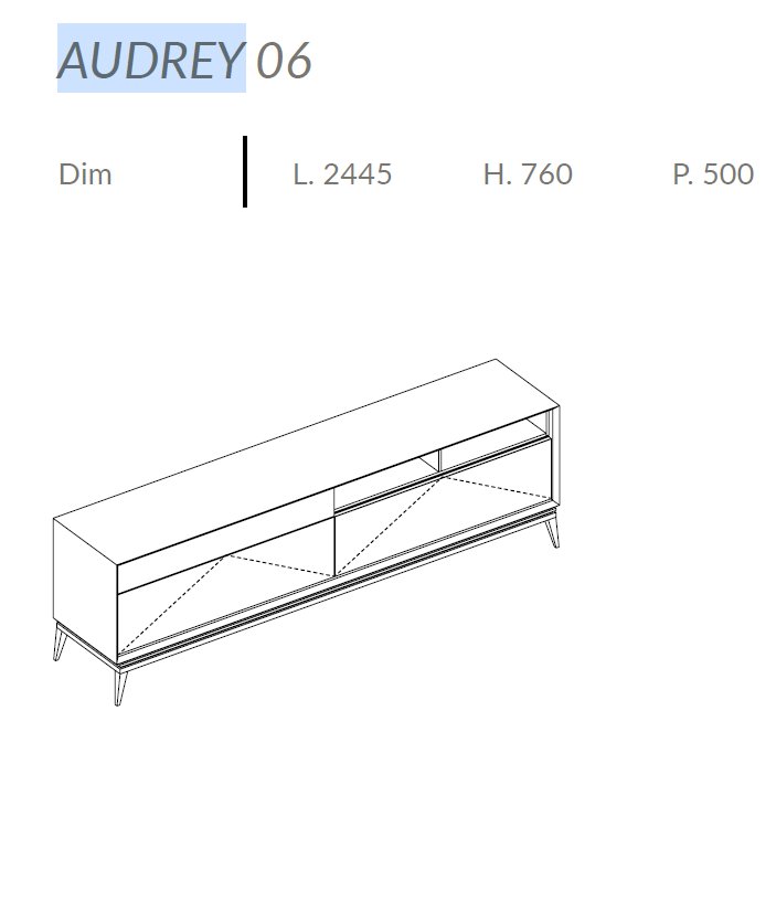 Comoda de living Audrey 6