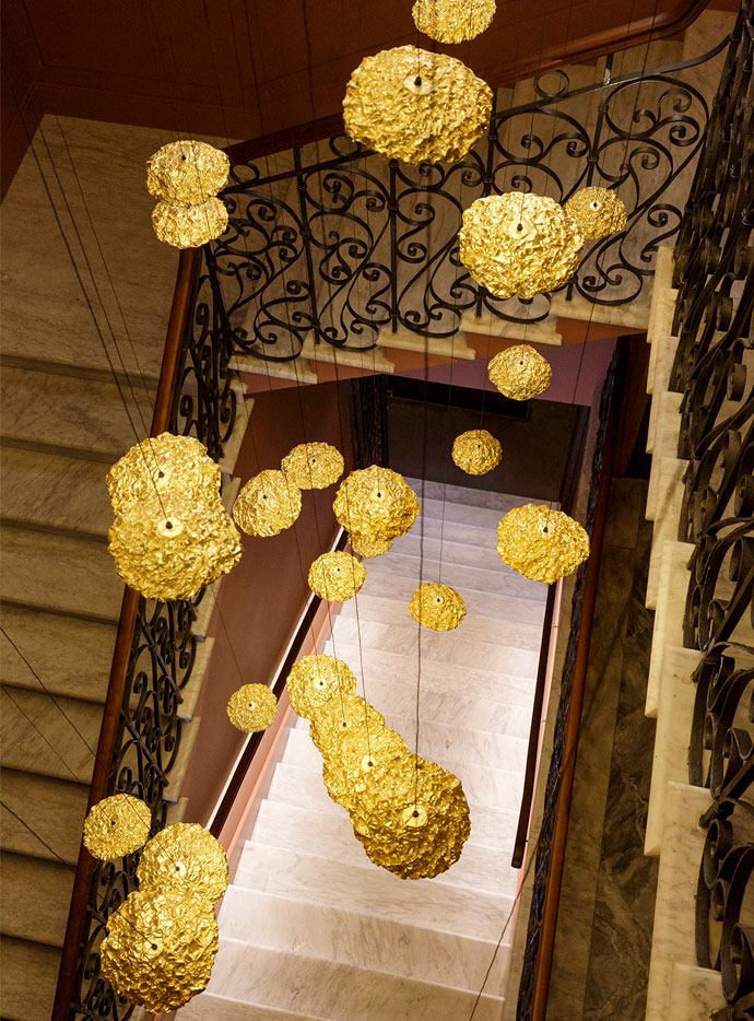 Pendul suspendat Gold Moon JC/IC 7