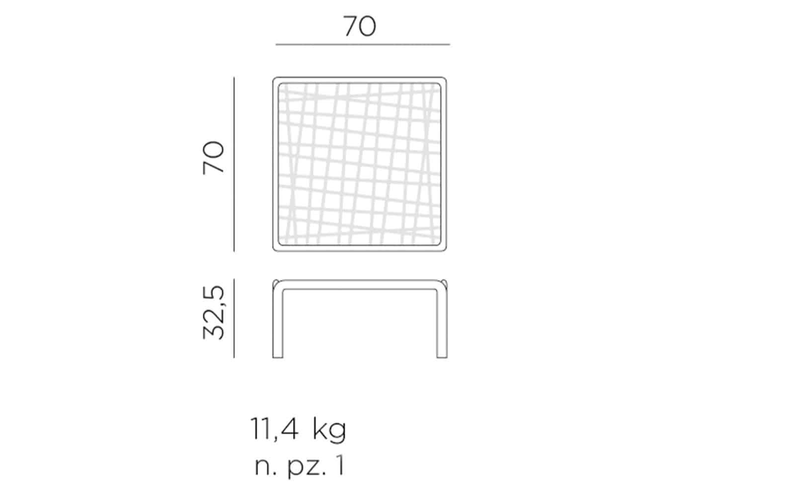 Masuta de exterior Komodo 6