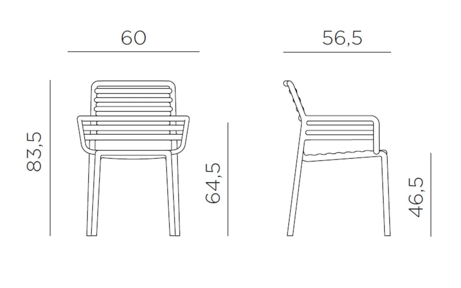 Fotoliu exterior Doga Armchair 7