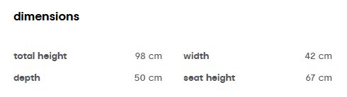 Scaun de bar  CARMEN  CS2217 MTO 3
