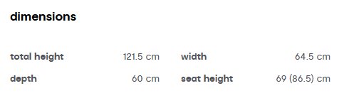Scaun de bar  COCOON  CS2230 MTO 3