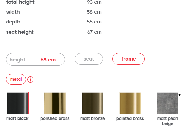 Scaun De Bar Oleandro Cs 2032 11