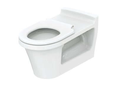 WC CF, suspendat, fără bariere  
spălare directă