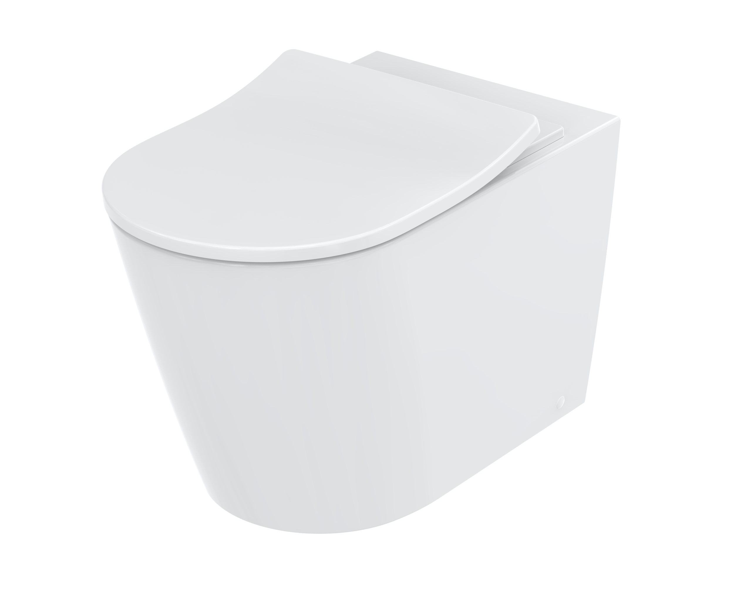 WC RP, pe pardoseală, lipit de perete